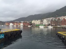 Bergen sous la pluie